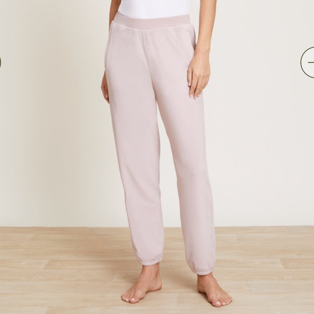 Barefoot Dreams LuxeChic Jogger in Dark Rose